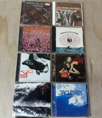 Rock en Espanol CD Lot Jaguares Cafetacvba Aterciopelados El Tri Amigos Invisibe - Image 1 of 4