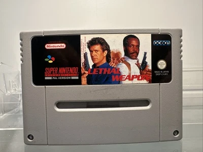 Juego Lethal Weapon SNES PAL Super Nintendo Foto 1 de 2