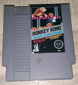 Jeu DONKEY KONG ARCADE CLASSIC SERIES Nintendo NES / ASD / PAL B  FRA 