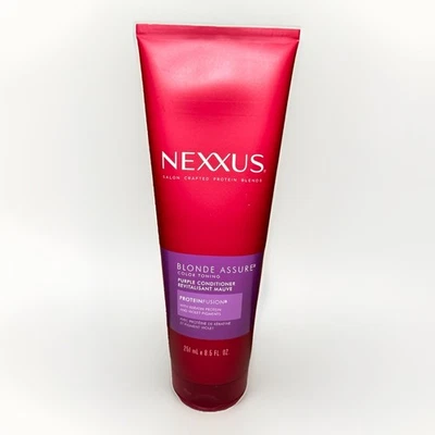 Nexxus Blonde Assure Color Toning Purple Conditioner Protein Fusion 8.5 oz NEW - Image 1 of 3