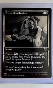 MTG Magic The Gathering Innistrad Double Feature Foil #280 Fierce Retribution - Picture 1 of 2