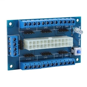 24/20Pin ATX Power Supply Bench Top Board Module Adapter For Compute FY - Afbeelding 1 van 7