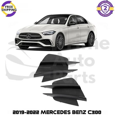Front Bumper Grille Pair Set For 2019-2022 Mercedes Benz C300 — 第 1/4 张图片