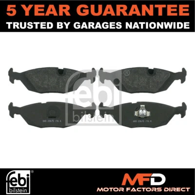 Fits BMW 3 Series 1982-1994 6 Series 1978-1989 Febi Rear Brake Pads Set - Image 1 of 2