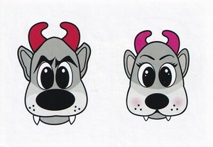 ROCCY ROCCO 2020 PANINI STICKER CARD D11 DIABLOS ROJOS DE CIUDAD MEXICO MASCOT