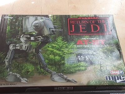 (Used) Star Wars Model Kit - Return of the Jedi AT-ST MPC - Image 1 of 4