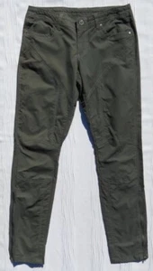 KUHL US Women’s 8 Dark Gray Stretch Cotton Inspiratr Slim Pants #6249 Hike - Picture 1 of 5