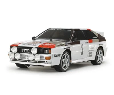 Tamiya 1:10 RC Elektro Auto Audi Quattro Rally A2 (TT-02) Bausatz - Bild 1 von 4