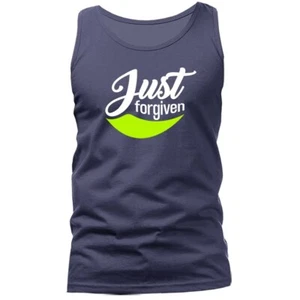 Camiseta sin mangas Just Forgiven Christian Religious God Biblia Iglesia Jesucristo - Imagen 1 de 11
