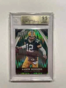 2015 Panini National VIP Party #26 Aaron Rodgers - GREEN WAVE 4/5 - BGS 9.5 - Picture 1 of 2