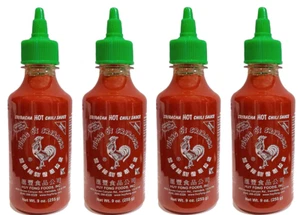 4 Pack - Huy Fong, Sriracha Hot Chili Sauce, 9 Ounce Bottle - Picture 1 of 3