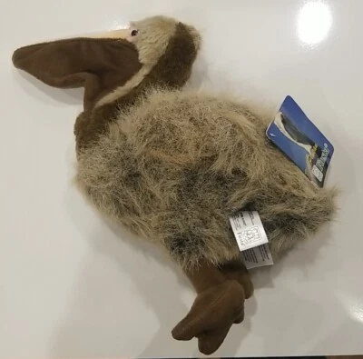 Pelican Plush Stuffed Animal Fiesta Louisiana State Bird 12" Toy Realistic - Image 1 of 4