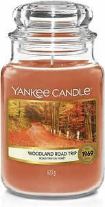 Yankee Candle Duftduft großes Glas Woodland Road 623g Trip 150 Brenndauer - Bild 1 von 3