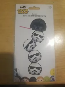 Disney Tsum Tsum (new) STAR WARS DECAL - ONE SHEET - Picture 1 of 2
