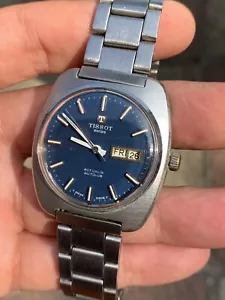 NON FUNZIONANTE Tissot Actualis Autolub 83501-2 Cal. 411 PER RIPARAZIONE!! - Foto 1 di 12