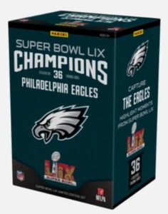 2025 Panini Instant Philadelphia Eagles Super Bowl Champions LIX 36-Card Box Set - Picture 1 of 1