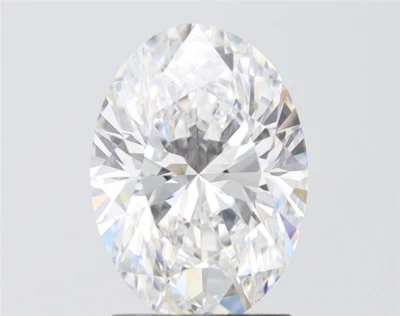 1.19 Ct Oval Cut CVD IGI Certified Lab Grown HPHT Diamond D Color VS1 Clarity - Image 1 of 4