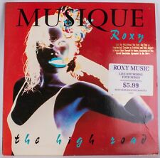 Vintage Antique 1983 Roxy Music Musique "The High Road" Vinyl Record LP WB EG