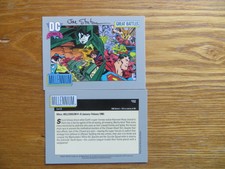 1991 DC COSMIC MILLENNIUM SPECTRE SUPERMAN CARD #152 SIGNED JOE STATON  WITH POA