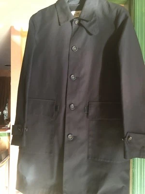 Coach Overcoat Size M NWT Navy Blue - Image 1 of 4