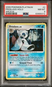 Pokemon Froslass Holo - Arceus - 2/99 - PSA 8 - Picture 1 of 2