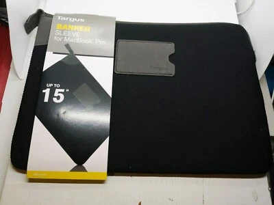 Funda Targus Banker Neopreno Acolchada Hasta 15" MacBook Pro (TSS2510US) Negra  Foto 1 de 4