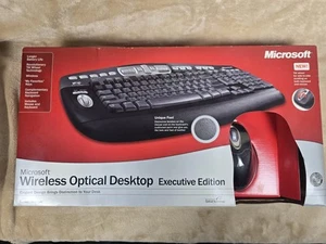 Microsoft Wireless Desktop Elite Keyboard And Mouse Combo Model 1011 - Afbeelding 1 van 4