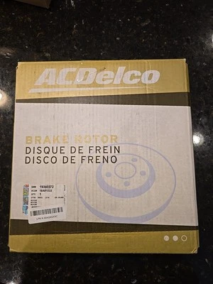 AC Delco 18A81033 Disc Brake Rotor For 11-16 Chevrolet Impala Limited New Opened - Image 1 of 4