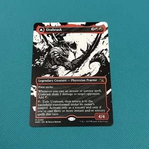 MTG Urabrask The Great Work - Showcase, NM-Mint, Englisch March of the Machine - Bild 1 von 2