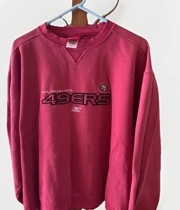 Vintage Reebok San Francisco 49ers Sweatshirt XL - Picture 1 of 8