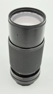 80-200mm f/4.5 Vivitar Macro Focusing Zoom MC Lens M/MD Mount Japan W/Tokina 1A - Image 1 of 4