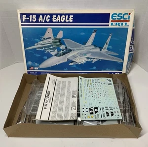 ESCi Ertl F-15 A/C Eagle Maßstab 1:72 Jet Plastik Modellbausatz 9053 NEU Box beschädigt - Bild 1 von 5