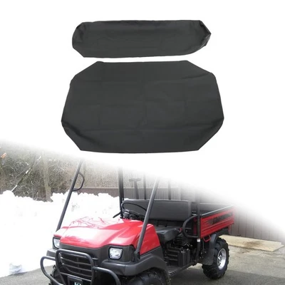 For Kawasaki Mule 2500 2510 3000 3010 Diesel 4X4 Seat Cover Black Waterproof UTV - Изображение 1 из 4