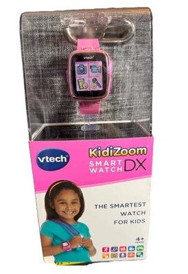 Reloj inteligente VTech Kidizoom DX rosa vivo - (80171650) juguete vacaciones lista de deseos Foto 1 de 3