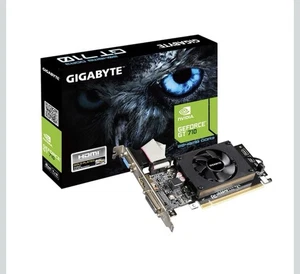 GIGABYTE 2GB RAM DDR3 SDRAM Video Graphics Cards GV-N710D3-2GL REV2.0 - Picture 1 of 7