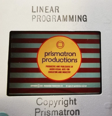 78 Prismatron Linear Programming Teaching Slides Kodak Carousel Projector Tray - Image 1 of 4
