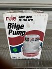 Rule 4000 GPH Bilge Pump #56D-24