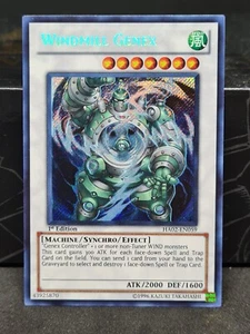 Yugioh Windmill Genex HA02-EN059 Secret Rare 1st Edition NM - Picture 1 of 2