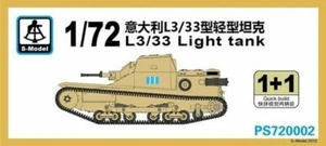 S-Modell 1/72 #PS720002 italienisch L3/33 - Bild 1 von 1