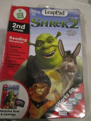 Shrek 2 Shrek2 Leap Frog 2nd Grade Reading Storybook Brand New - Image 1 of 4