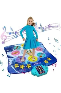BEST Large 3'x3' FT Dance Mat Challenge Music Pad LED Kids Outdoor Motor Skills - Picture 1 of 9
