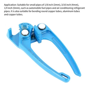 1/8in 3/16in 1/4in Tube Bender Tubing Fuel Brake AC Refrigerant Line Bending - Picture 1 of 12