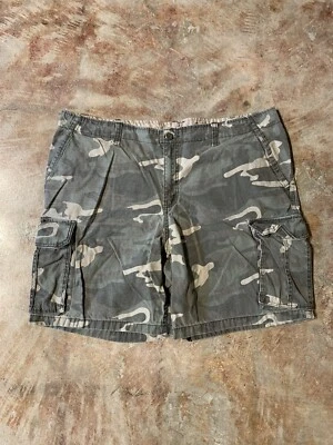 Pantalones Cortos Carga Camuflados Talla 44 Desteñidos Gloria Camuflaje Verano Senderismo Verde/Bronceado Foto 1 de 4