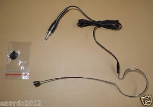 KZ16 Black Omnidirectional Hook Headset Microphone Mic - 3.5mm External Spiral - Picture 1 of 1