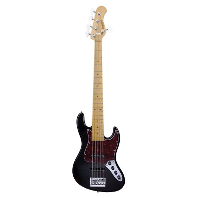 Sadowsky MetroExpress 21-Fret Vintage JJ 5-String Bass, Maple, Black High Polish - Image 1 of 4