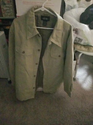 Chaqueta Acolchada Hombre Adulto Auténtica Original Cherokee Talla M Abotonada Beige  Foto 1 de 4