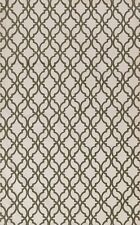 Trellis Contemporary Oriental Area Rug Wool Hand-Tufted Foyer Ivory Carpet 5'x8'