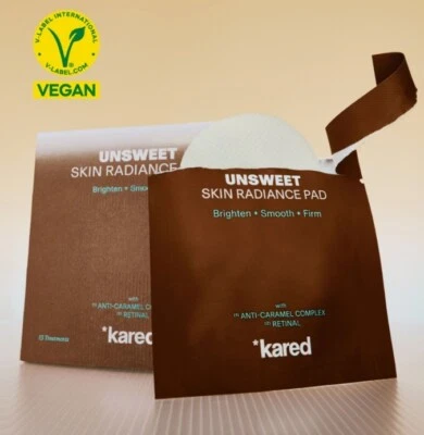 [*kared] UNSWEET SKIN RADIANCE PAD  SET  15ea 1 BOX / Brighten, Smooth, Firm - Image 1 of 4