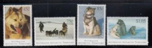 AUSTRALIAN ANTARCTIC TERRITORY Sled Dogs MNH set - Picture 1 of 1