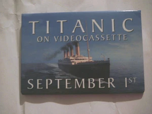 FOTOS PARAMOUNT Y ZORRO SIGLO XX 09-01-1998 TITANIC 3" X 2" PIN ENVÍO AZUL - Imagen 1 de 5